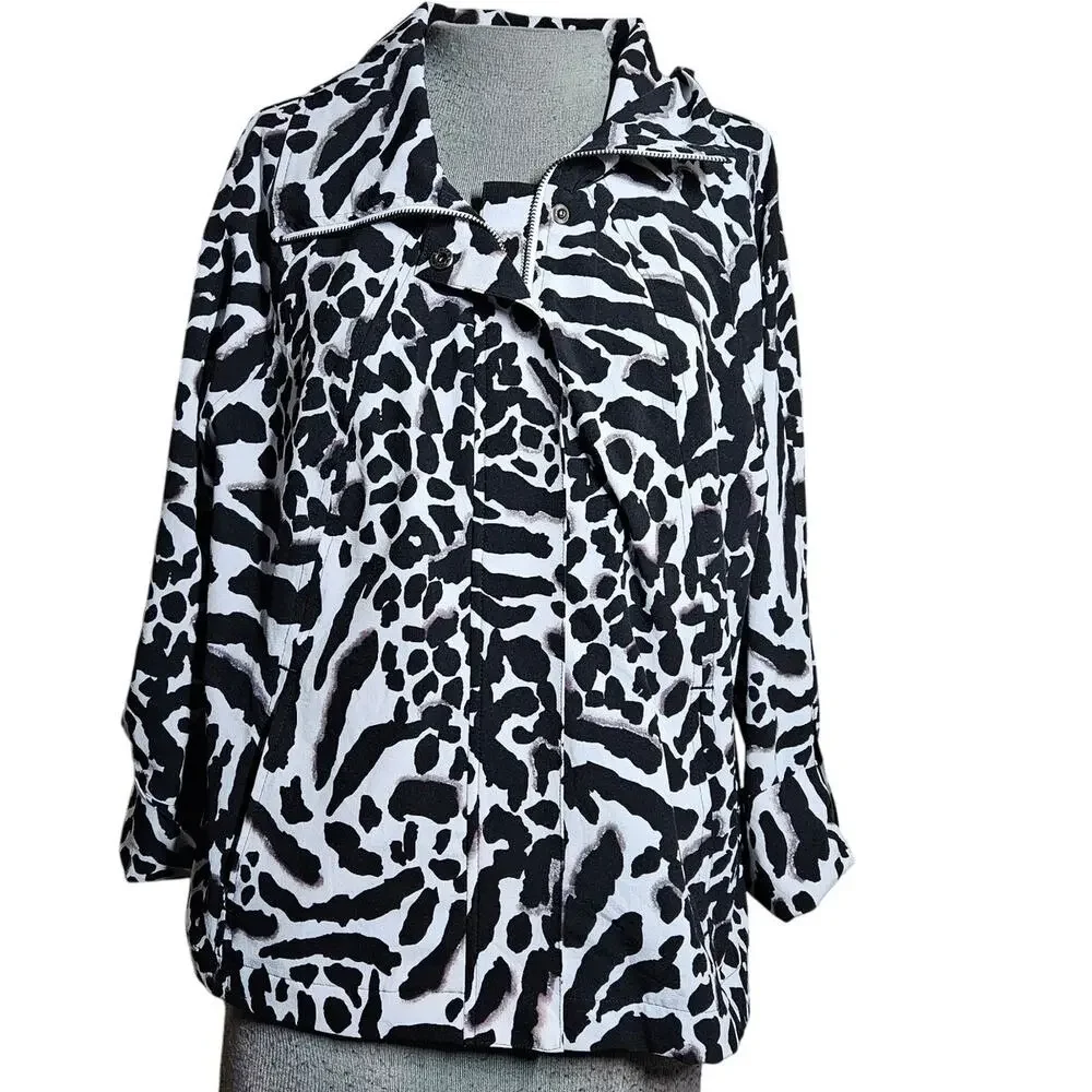 Full Zip Lightweight Jacket Size Large 2